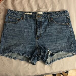 Blue Denim Shorts
